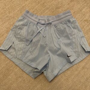 Nike Women's Sky Blue Athletic Shorts